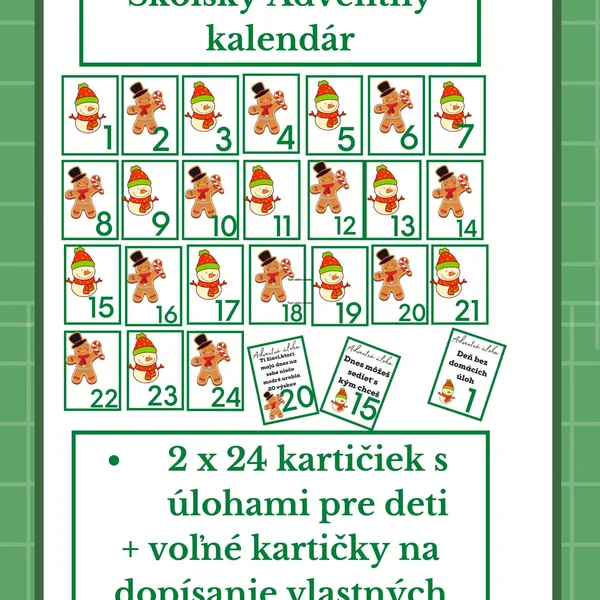 Školský Adventný kalendár