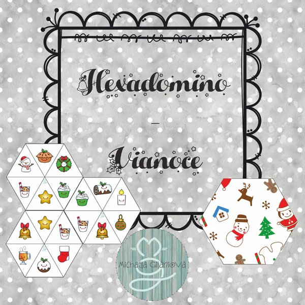 Hexadomino - Vianoce