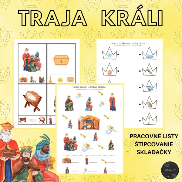 Traja králi, súbor aktivít