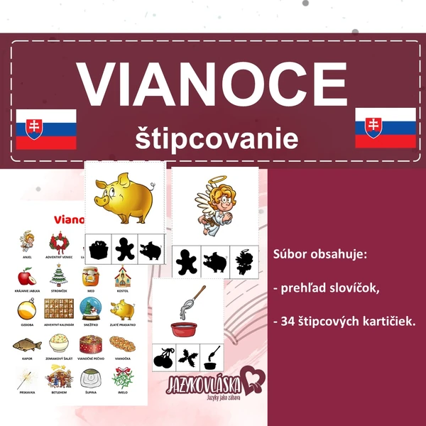 Vianoce štipcovanie