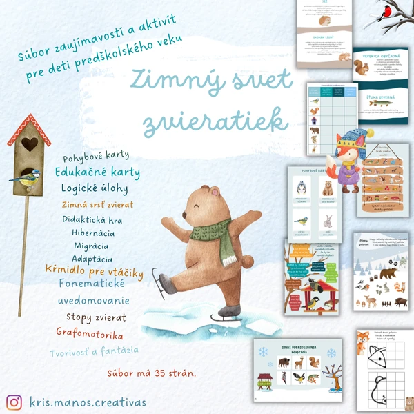 Zima vo svete zvieratiek 