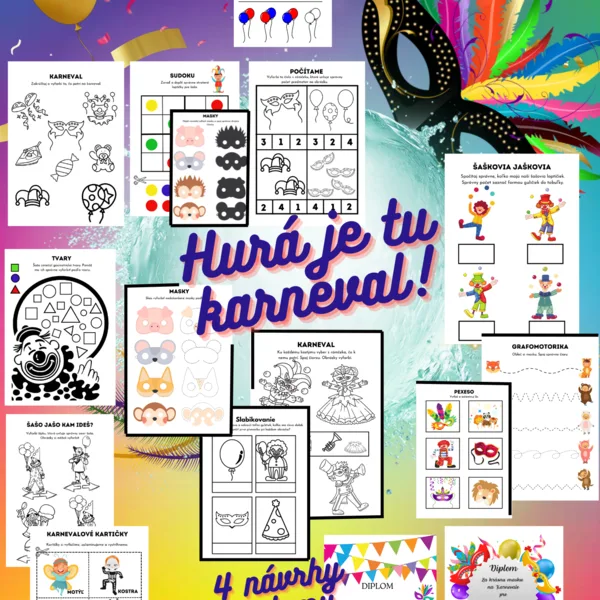 HURÁ JE TU KARNEVAL