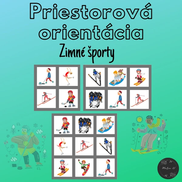 Zimné športy, priestorová orientácia