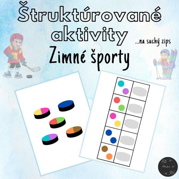 Zimné športy, štruktúrované aktivity