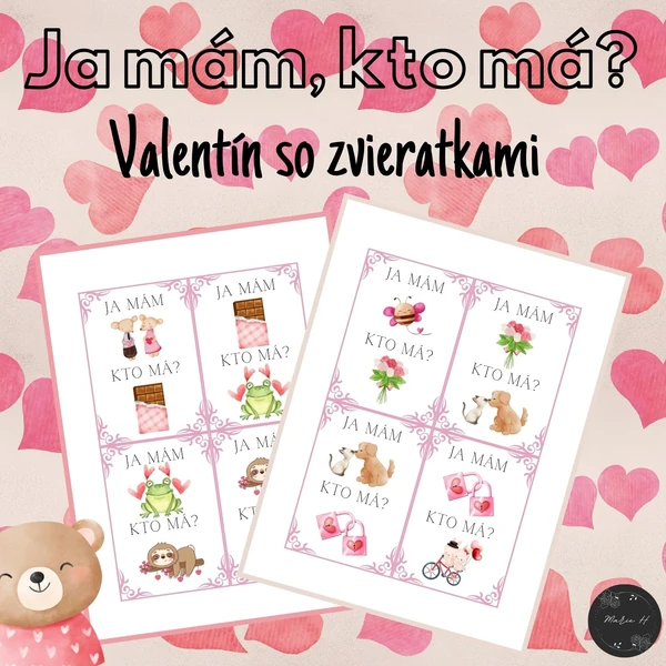 Ja mám, kto má? Valentín so zvieratkami