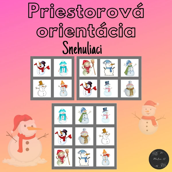 Snehuliaci, priestorová orientácia