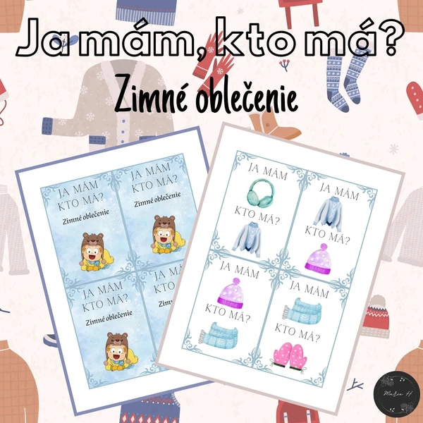 Ja mám, kto má? Zimné oblečenie