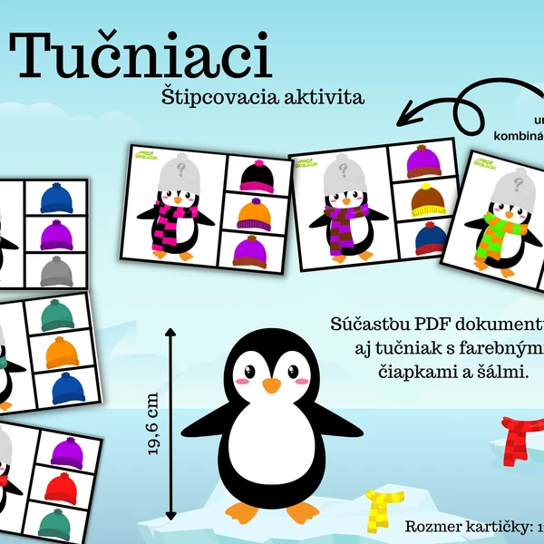 Tučniaci: Štipcovačka (farby)