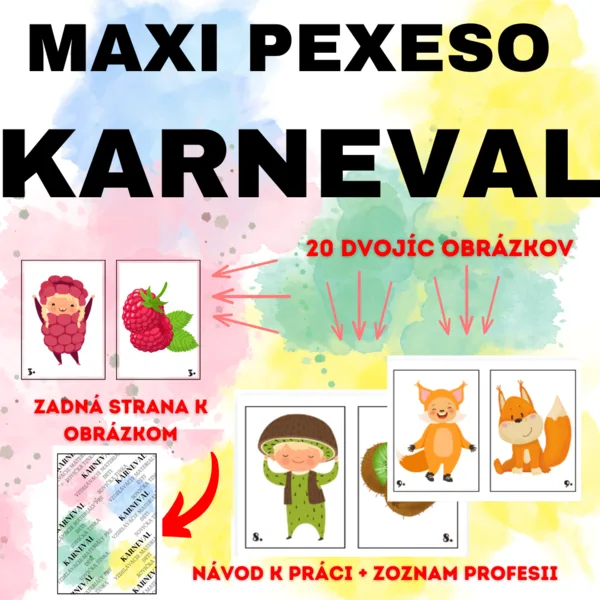 KARNEVAL  - MAXI PEXESO