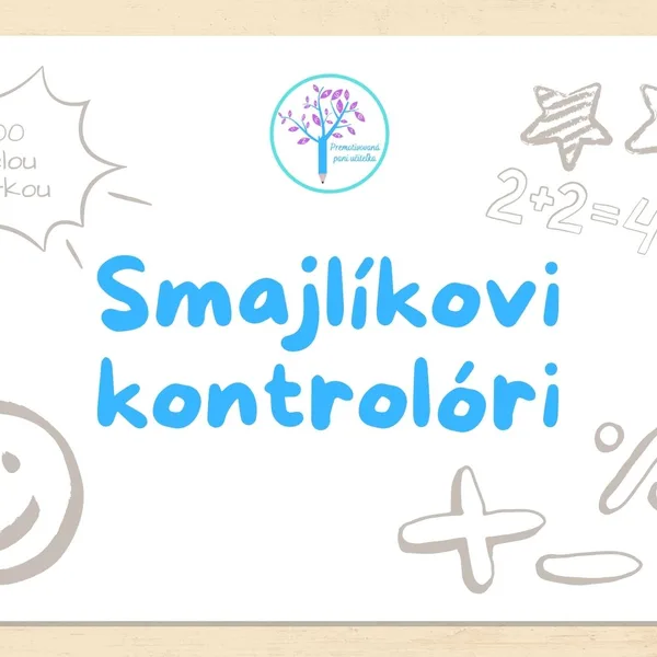 Smajlíkovi kontrolóri (Sčítanie a odčítanie do 100 - celá desiatka)