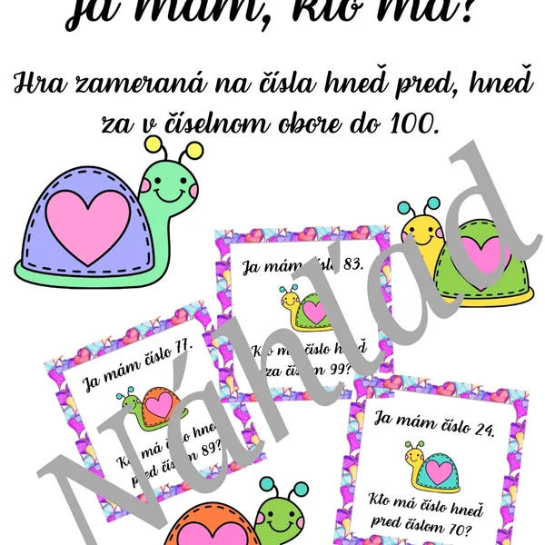 Ja mám,  kto má? Hneď pred, hneď za