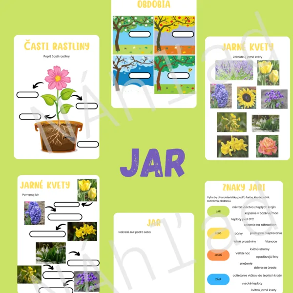 Pracovné listy - JAR