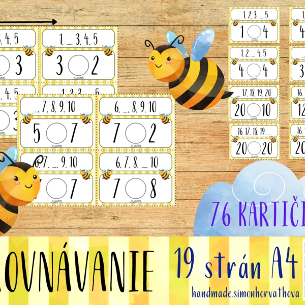 Porovnávanie do 20, Matematika do 20