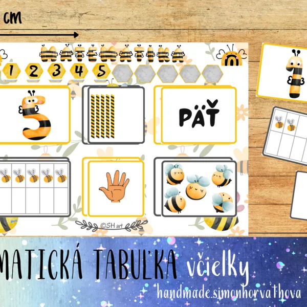 VČIELKY - číselná matematika