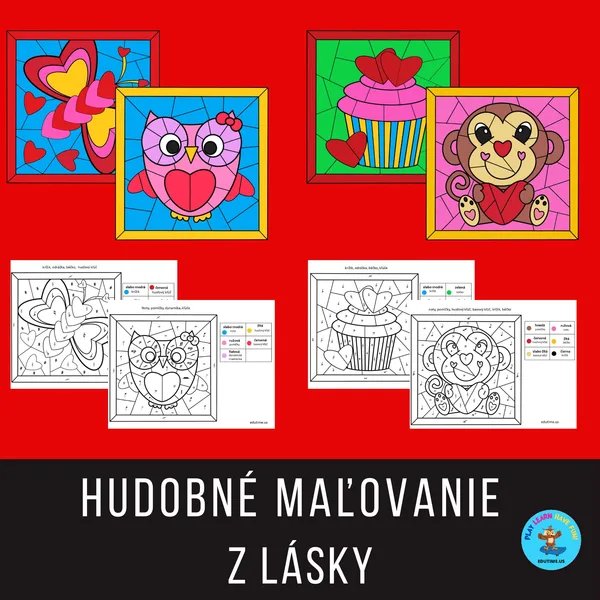 Hudobné maľovanie - Z lásky