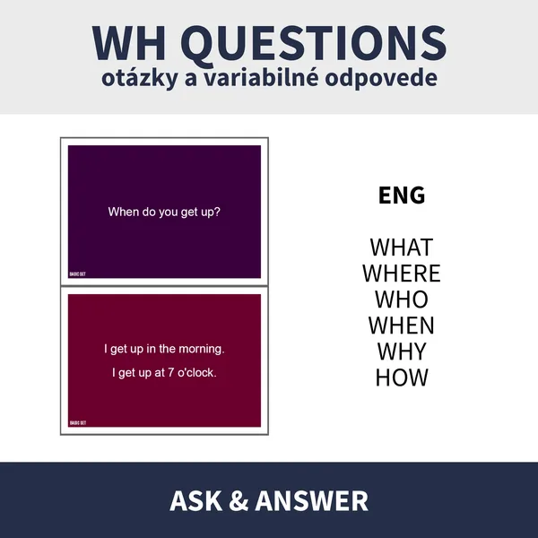 ENG - KONVERZAČNÉ KARTIČKY (otázky a voliteľné odpovede)
