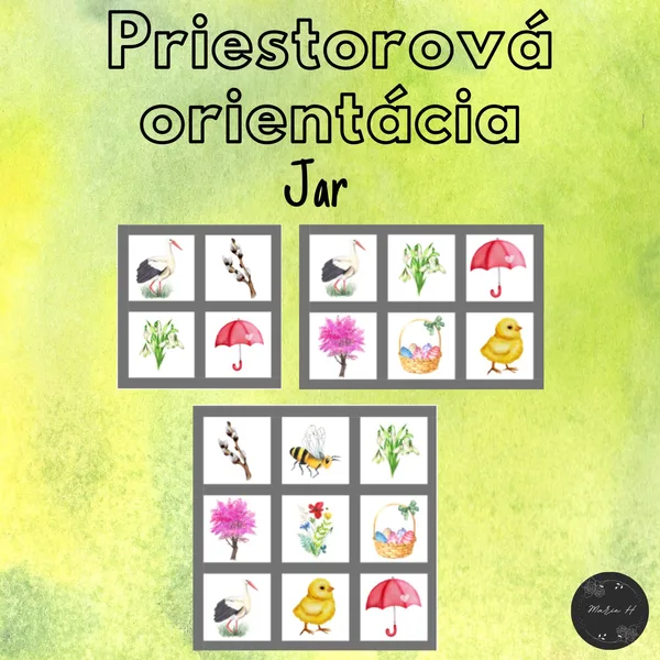 Jar, priestorová orientácia