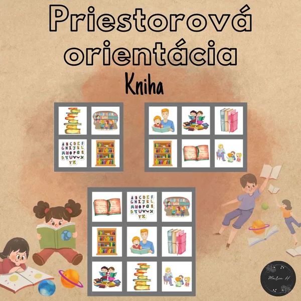 Kniha, priestorová orientácia