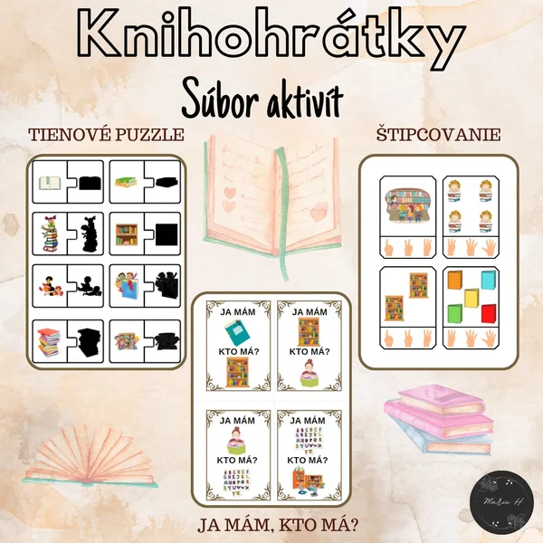 Knihohrátky, súbor aktivít