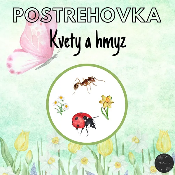 Kvety a hmyz, postrehovka