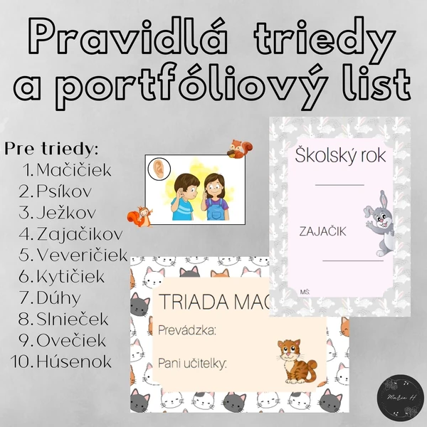 Pravidlá triedy II