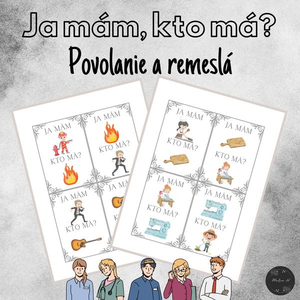 Ja mám, kto má? Povolanie a remeslá