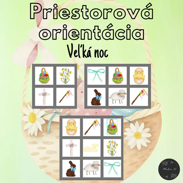 Veľká noc, priestorová orientácia