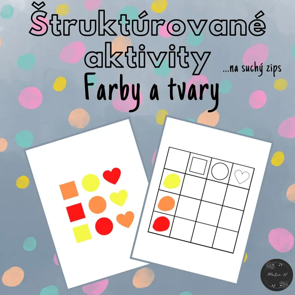 Farby & tvary, štruktúrované úlohy