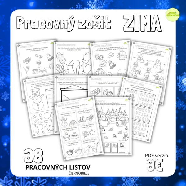 Pracovný zošit: ZIMA