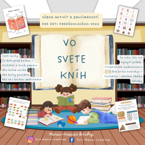 Vo svete kníh - Marec mesiac knihy