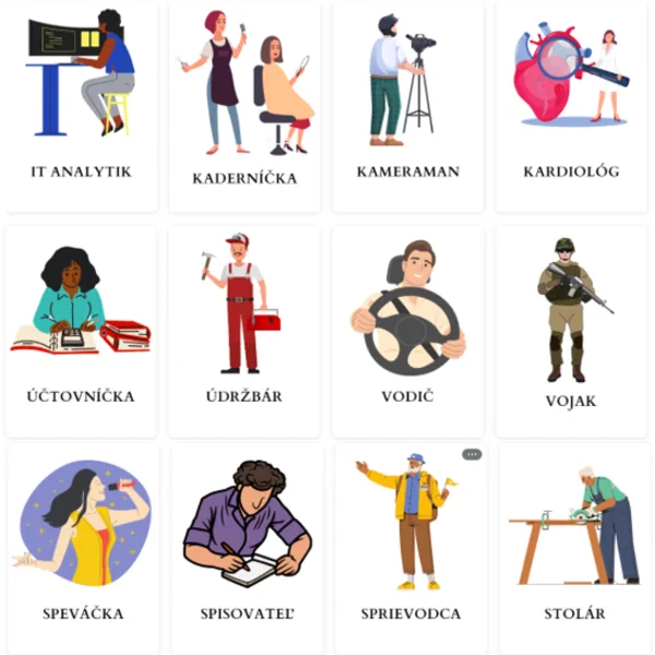 Povolania od A - Z