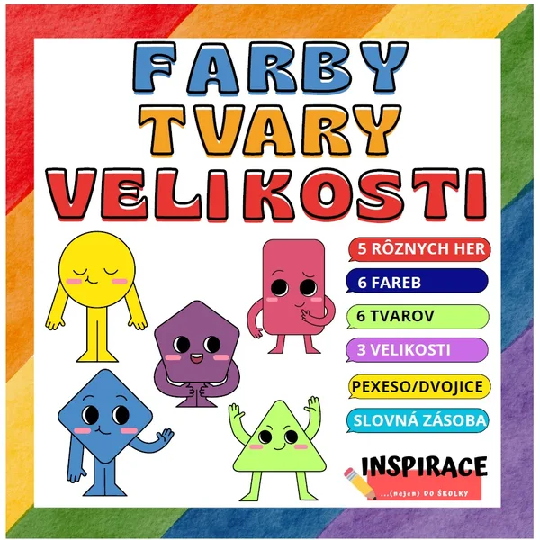 Kartové hry: TVARY / FARBY 