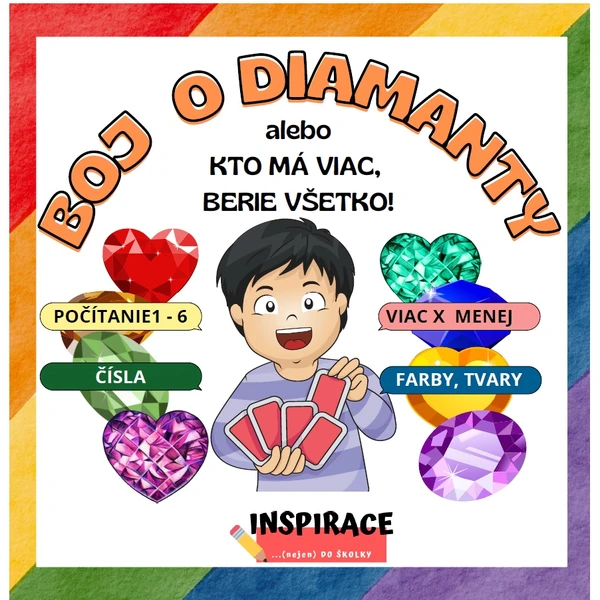 Kartový súboj o diamanty (prebíjaná) 💎