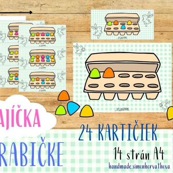 Vajíčka v krabičke, Aktivity s vajíčkami, Veľká noc 