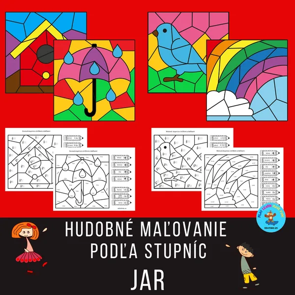 Hudobné maľovanie podľa stupníc - jar