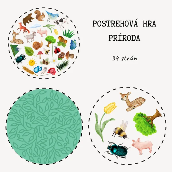 POSTREHOVÁ HRA príroda