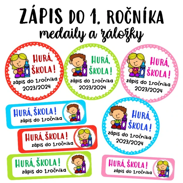 ZÁPIS - medaily a záložky