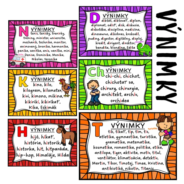 PLAGÁTY - VÝNIMKY