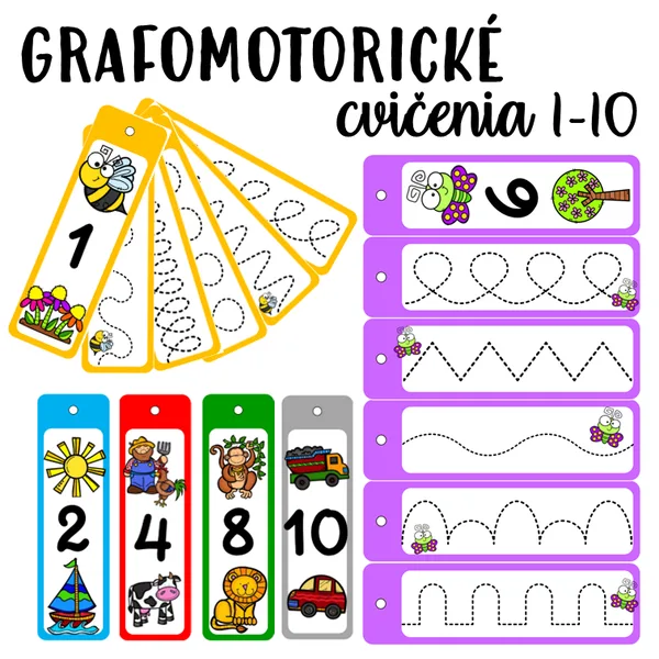 GRAFOMOTORICKÉ CVIČENIA