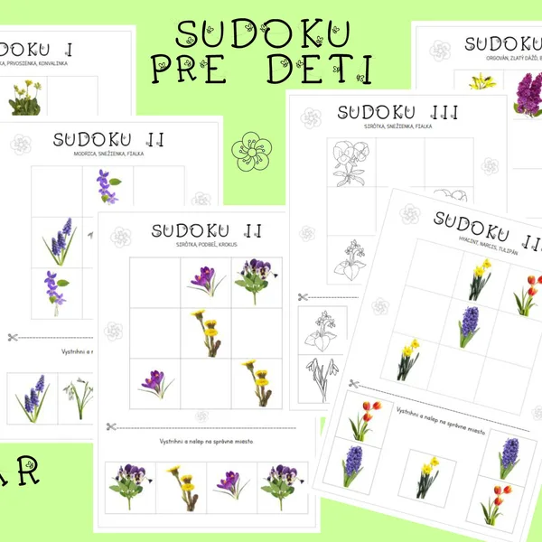 SUDOKU pre deti 3x3 - JAR