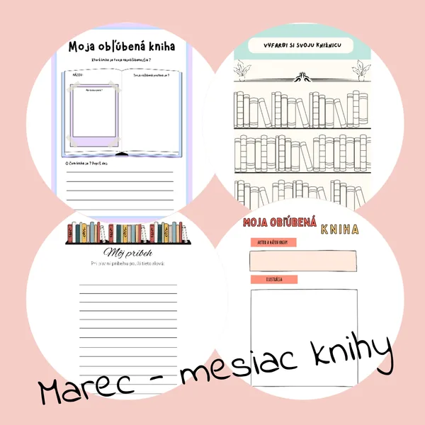 Marec - mesiac knihy 