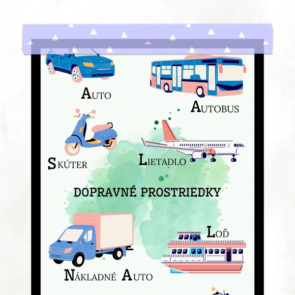 Dopravné prostriedky