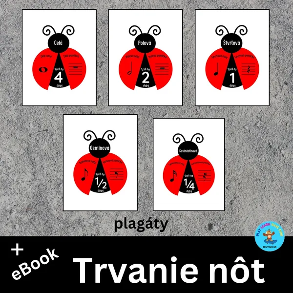 Trvanie nôt - lienka