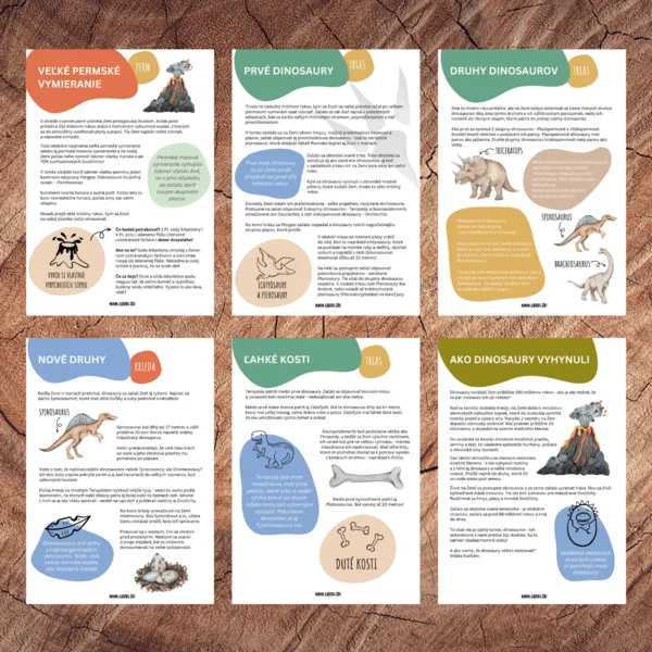 DINOSAURY – študijný materiál