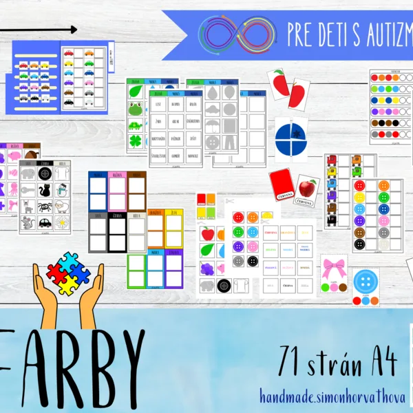 Farby, Pre deti s autizmom