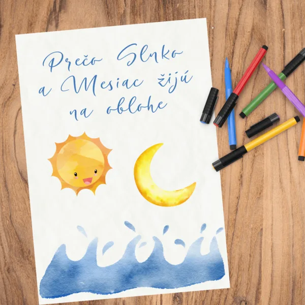  Prečo Slnko a Mesiac žijú na oblohe – čítanie s porozumením