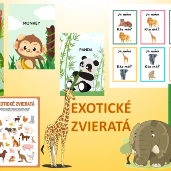 EXOTICKÉ ZVIERATÁ 
