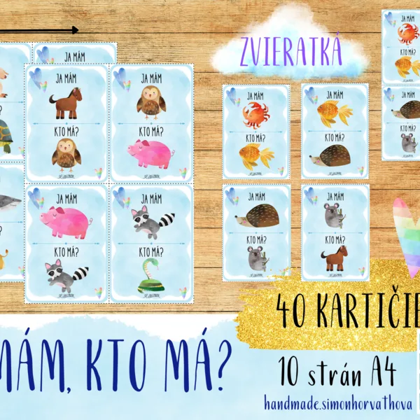 Ja mám, kto má? Zvieratká