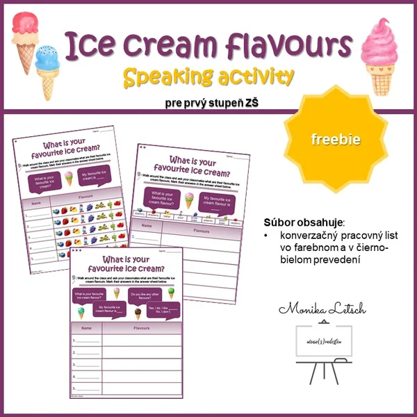 Ice Cream (speaking activity)