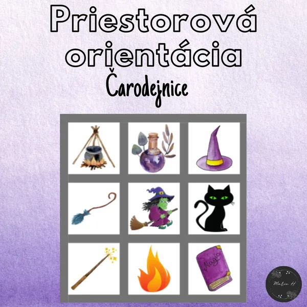 Čarodejnice, priestorová orientácia